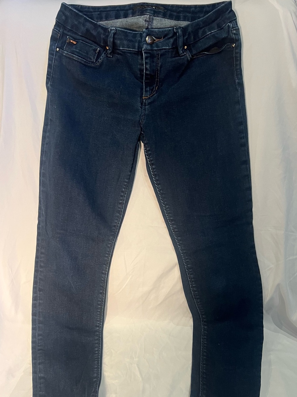 Joe’s Jeans Chelsea Ankle Skinny Jeans W28 Dark Wash Stretch